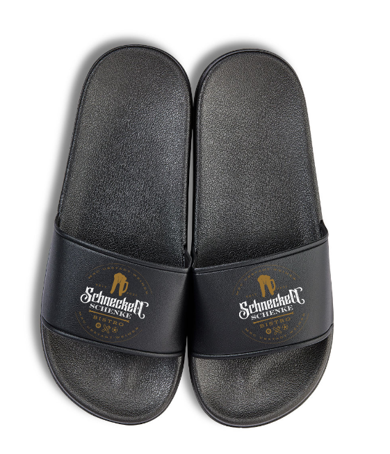 Badelatschen Schnecken Schenke