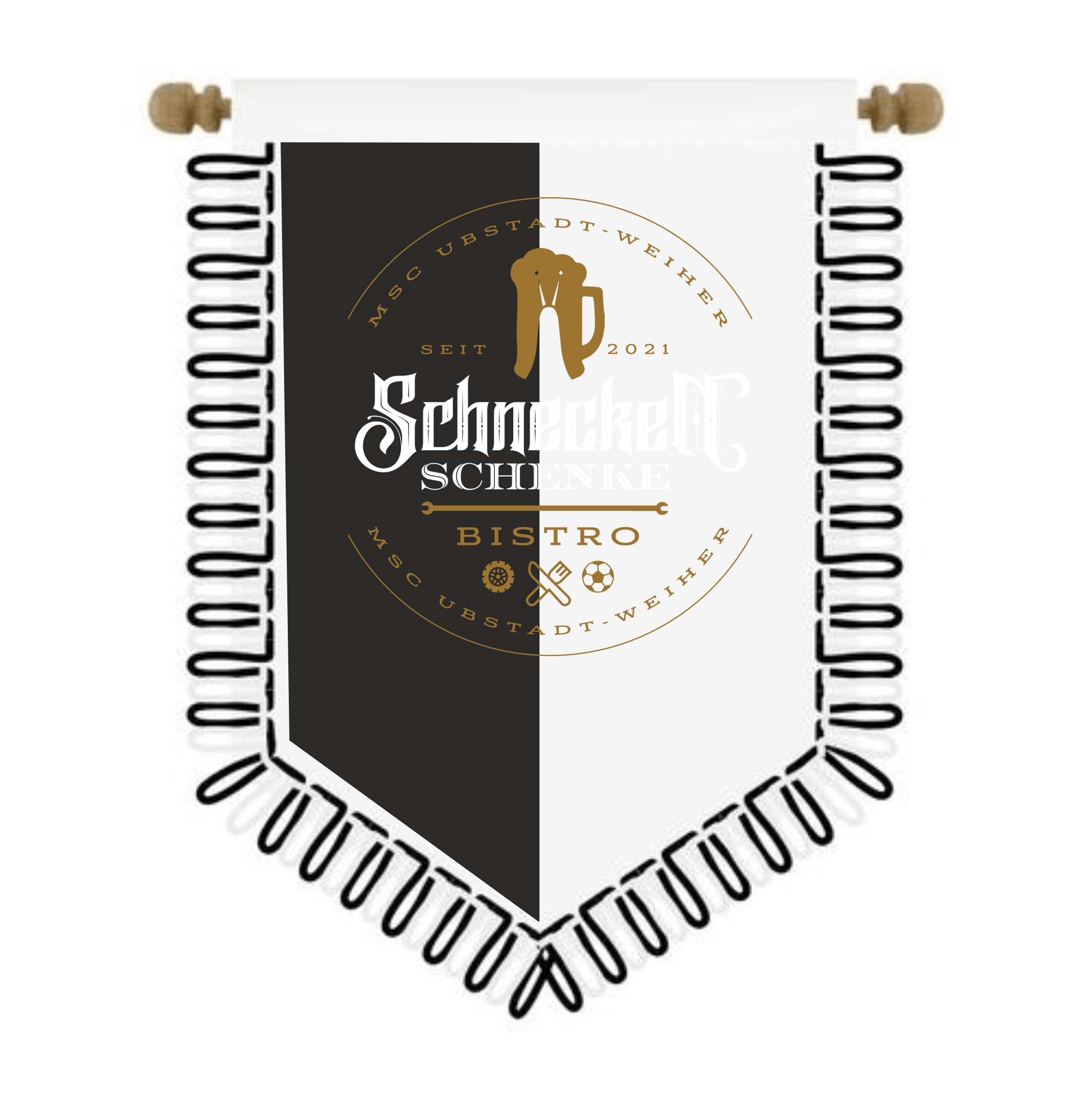 Vereinswimpel Schnecken Schenke